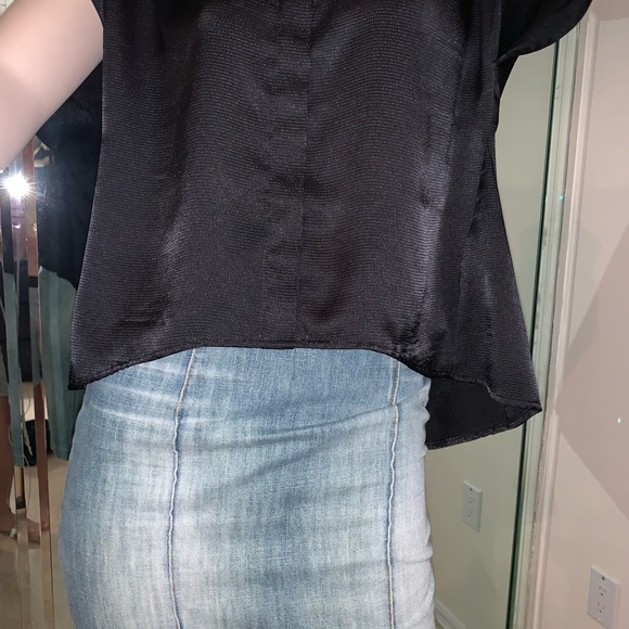 ⭐️Patricia Luca High low button up short sleeve - Picture 8 of 14